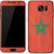 Morocco Flag Distressed Galaxy S7 Skin