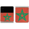 Morocco Flag Distressed Galaxy Z Flip3 5G Skin