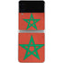 Morocco Flag Distressed Galaxy Z Flip3 5G Skin