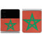 Morocco Flag Distressed Galaxy Z Flip4 5G Skin