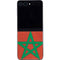 Morocco Flag Distressed Galaxy Z Flip5 5G Skin