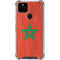 Morocco Flag Distressed Google Pixel 4a 5G Clear Case