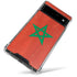 Morocco Flag Distressed Google Pixel 6 Clear Case