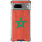 Morocco Flag Distressed Google Pixel 8 Clear Case