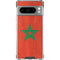 Morocco Flag Distressed Google Pixel 8 Pro Clear Case