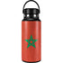 Morocco Flag Distressed Hydro Flask 32oz Wide Mouth Skin