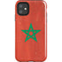 Morocco Flag Distressed iPhone 11 Impact Case