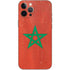 Morocco Flag Distressed iPhone 12 Pro Max Skin