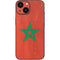 Morocco Flag Distressed iPhone 13 Mini Skin
