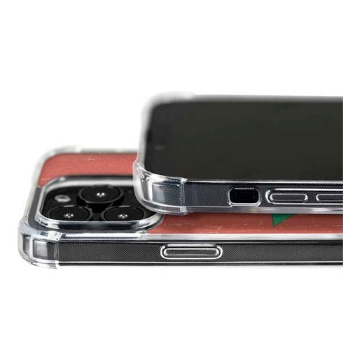 Morocco Flag Distressed iPhone 13 Pro Max MagSafe Case