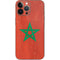 Morocco Flag Distressed iPhone 13 Pro Max Skin