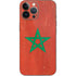 Morocco Flag Distressed iPhone 14 Pro Max Skin