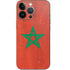 Morocco Flag Distressed iPhone 15 Pro Skin
