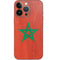 Morocco Flag Distressed iPhone 14 Pro Skin