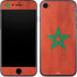 Morocco Flag Distressed iPhone 7 Skin