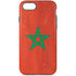 Morocco Flag Distressed iPhone 8 Pro Case