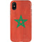 Morocco Flag Distressed iPhone X Pro Case
