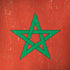 Morocco Flag Distressed iPhone X Skin