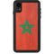 Morocco Flag Distressed iPhone XR Waterproof Case