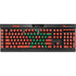 Morocco Flag Distressed K95 RGB PLATINUM Mechanical Gaming Keyboard Skin