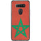 Morocco Flag Distressed LG K51/Q51 Clear Case