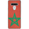 Morocco Flag Distressed LG Stylo 6 Clear Case