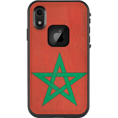 Morocco Flag Distressed LifeProof Fre iPhone Skin