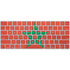 Morocco Flag Distressed Magic Keyboard Skin