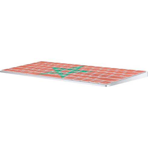 Morocco Flag Distressed Magic Keyboard Skin