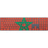 Morocco Flag Distressed Magic Keyboard with Numeric Keypad Skin