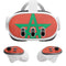 Morocco Flag Distressed Meta Quest 3 Skin