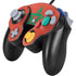 Morocco Flag Distressed Nintendo GameCube Controller Skin