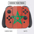 Morocco Flag Distressed Nintendo Switch Bundle Skin