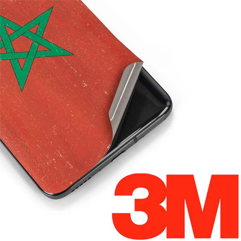 Morocco Flag Distressed OnePlus 7 Pro Skin