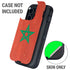 Morocco Flag Distressed Otterbox Defender iPhone Skin