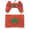 Morocco Flag Distressed PlayStation Classic Bundle Skin