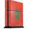 Morocco Flag Distressed PS4 Console Skin
