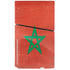 Morocco Flag Distressed PS5 Slim Disk Console Skin