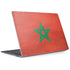 Morocco Flag Distressed Surface Laptop 2 Skin