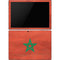 Morocco Flag Distressed Surface Pro 6 Skin