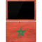 Morocco Flag Distressed Surface Pro 7 Skin