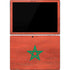 Morocco Flag Distressed Surface Pro 7 Skin