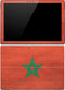 Morocco Flag Distressed Surface Pro (2017) Skin