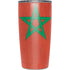 Morocco Flag Distressed Yeti 20oz Tumbler Skin