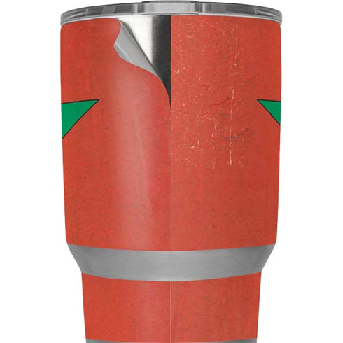 Morocco Flag Distressed Yeti 20oz Tumbler Skin
