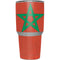 Morocco Flag Distressed Yeti 30oz Rambler Tumbler Skin