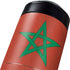 Morocco Flag Distressed Yeti Colster Can Insulator Skin