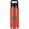 Morocco Flag Distressed YETI Rambler 26oz Bottle Skin