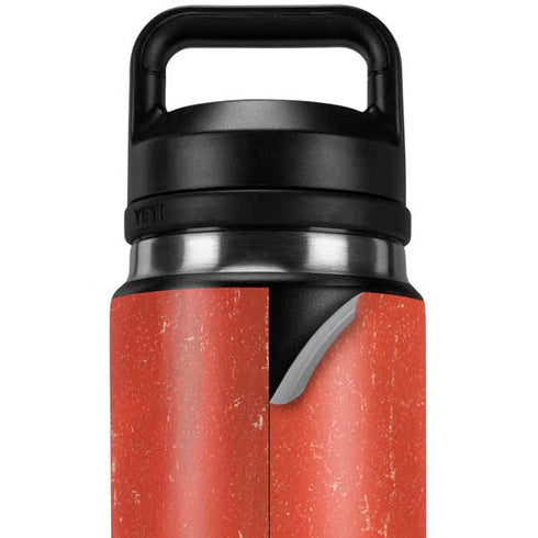 Morocco Flag Distressed YETI Rambler 26oz Bottle Skin