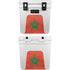 Morocco Flag Distressed YETI Roadie 24 Hard Cooler Skin
